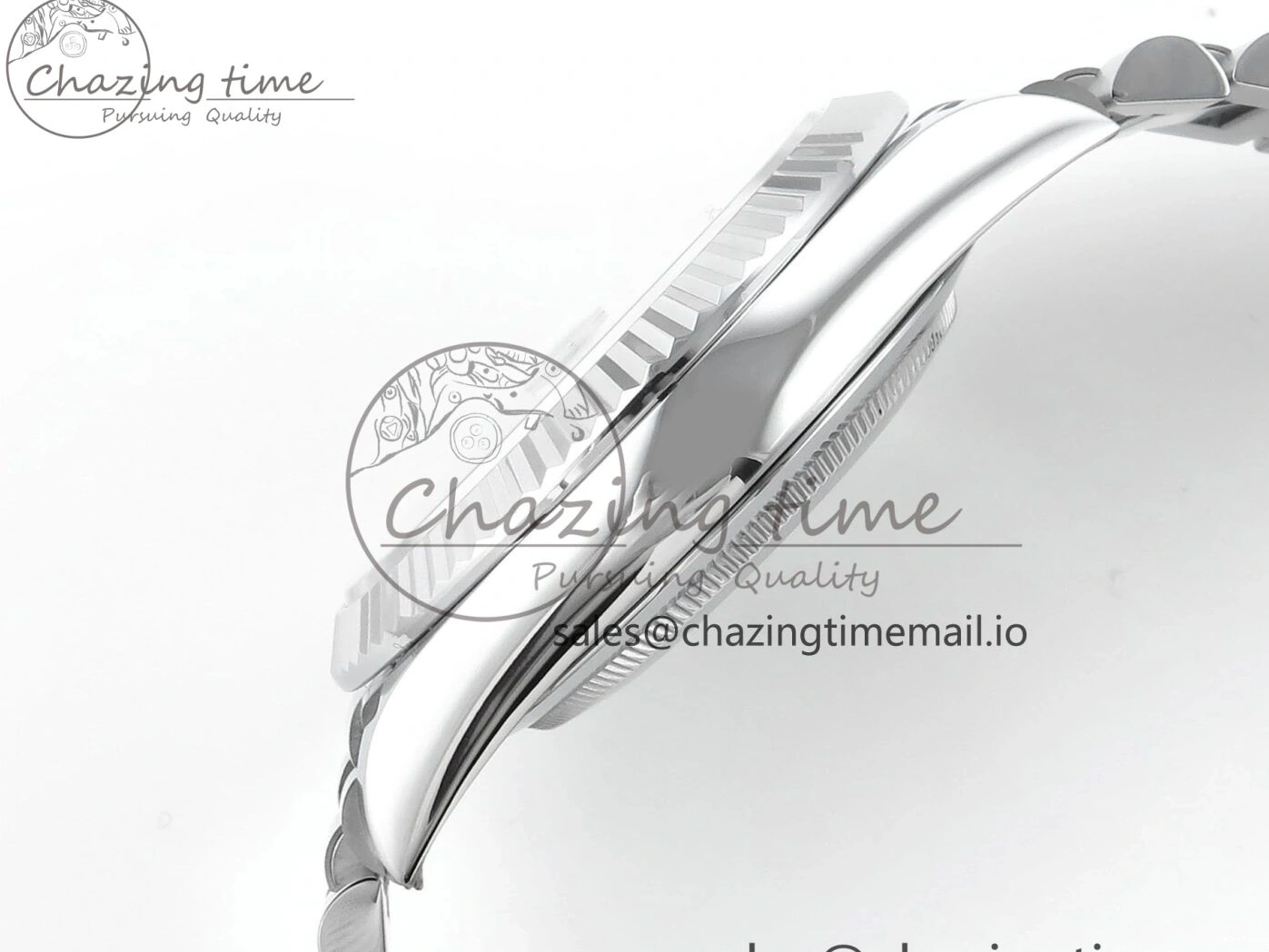 MiroTime 0219 Youthful Day Date 40 SS 228239 Noob 1:1 Best Edition Blue Roman Dial on President Bracelet A2836 (Gain Weight) 812